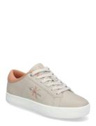 Classic Cupsole Lowlaceup Lth Wn Matalavartiset Sneakerit Tennarit Bei...