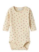 Nbfbilia Ls Body Box Bodies Long-sleeved Beige Name It