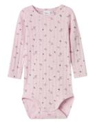 Nbfbilia Ls Body Box Bodies Long-sleeved Pink Name It
