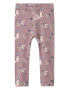 Nbfbela M Legging Bottoms Leggings Purple Name It