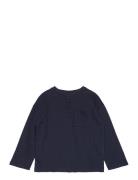 Butt D Long Sleeve T-Shirt Tops T-shirts Long-sleeved T-shirts Navy Ma...