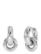 Chunky Eternal Earrings Accessories Jewellery Earrings Hoops Silver Ed...