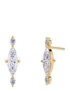 Trinny Studs Accessories Jewellery Earrings Studs Gold Edblad