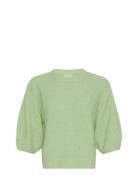 Mschhila Hope 2/4 Pullover Tops Knitwear Jumpers Green MSCH Copenhagen