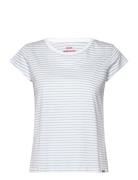 Organic Favorite Stripe Teasy Tops T-shirts & Tops Short-sleeved Blue ...