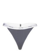 String Thong Stringit Alusvaatteet Grey Calvin Klein