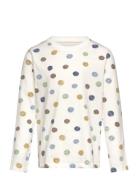 T-Shirt Ls Aop Tops T-shirts Long-sleeved T-shirts Multi/patterned Min...
