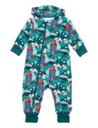 Gård Overall Pitkähihainen Body Multi/patterned MUMIN