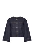 Jacket Biona Farkkutakki Denimtakki Navy Lindex