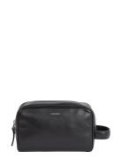 Ck Sleek Washbag Toilettilaukut Black Calvin Klein