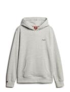 Essential Logo Hoodie Hb Tops Sweat-shirts & Hoodies Hoodies Grey Supe...