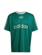 Adicolor Poly T Sport T-shirts Short-sleeved Green Adidas Originals