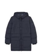 Woven Outdoor Jackets Vuorillinen Takki Topattu Takki Navy Marc O'Polo