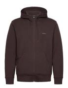 Saggy Tops Sweat-shirts & Hoodies Hoodies Brown BOSS