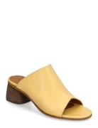 Sandals - Block Heels Korolliset Sandaalit Yellow ANGULUS