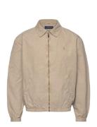 The Bayport Mineral-Dyed Poplin Jacket Ohut Takki Beige Polo Ralph Lau...