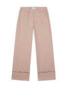 Oudin Pants Bottoms Trousers Wide Leg Beige Maison Labiche Paris