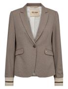 Mmblake Karlie Blazer Blazers Single Breasted Blazers Beige MOS MOSH