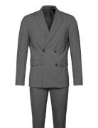 Plain Db Mens Suit - Normal Lenght Puku Grey Lindbergh