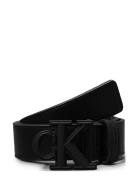 Ck Buckle Belt Vyö Black Calvin Klein