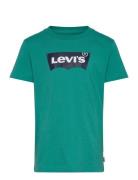 Te-S/S Tee Tops T-shirts Short-sleeved Green Levi's