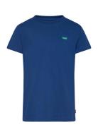 Te-S/S Tee Tops T-shirts Short-sleeved Blue Levi's