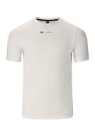 Roger M Hyperstretch S/S Tee Sport T-shirts Short-sleeved White Virtus