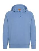 Abel Hood Sweat Tops Sweat-shirts & Hoodies Hoodies Blue Mos Mosh Gall...