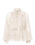 Yaseloise Ls Top - D2D Tops Blouses Long-sleeved Cream YAS