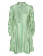 Yaskaya Ls Shirt Dress S. Noos Lyhyt Mekko Green YAS