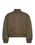 Scuba Bomber Jacket Bombertakki Takki Khaki Green Weekday