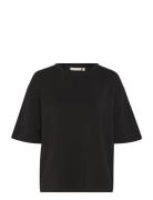 Pannieiw Over Tshirt Tops T-shirts & Tops Short-sleeved Black InWear