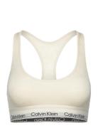 Unlined Bralette Lingerie Bras & Tops Soft Bras Bralette Cream Calvin ...