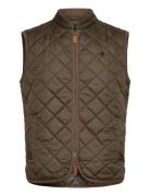 Teddy Quilted Vest Liivi Khaki Green Morris