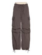 Loose Nylon Cargo Trousers Bottoms Trousers Cargo Pants Brown Monki