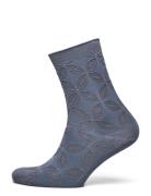 Juliane Socks Lingerie Socks Regular Socks Blue Mp Denmark