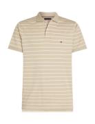 Liquid Cotton Reg Seasonal Polo Tops Polos Short-sleeved Beige Tommy H...