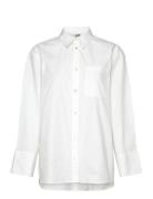 Fiona Shirt White Tops Shirts Long-sleeved White Twist & Tango