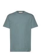 Loose T-Shirt Tops T-shirts Short-sleeved Blue Revolution