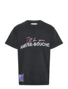 Amus-Bouche Tops T-shirts Short-sleeved Black Pica Pica