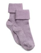 Ida Glitter Socks Sukat Purple Mp Denmark