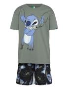 Pyjama(T-Shirt+Short Pyjamasetti Pyjama Green United Colors Of Benetto...