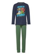 Lwagan 111 - Pyjamas Pyjamasetti Pyjama Green LEGO Kidswear