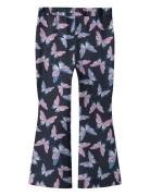 Nmfdimsi Flared Pant Bottoms Trousers Navy Name It