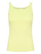 Kacarna Tank Top Tops T-shirts & Tops Sleeveless Green Kaffe