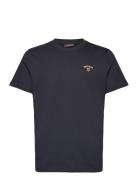 Morris Jersey Tee Designers T-shirts Short-sleeved Navy Morris