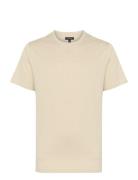 Jermane Tops T-shirts Short-sleeved Beige Matinique