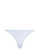 Tanga Thong Stringit Alusvaatteet Blue Tommy Hilfiger