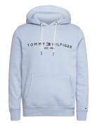 Tommy Logo Hoody Tops Sweat-shirts & Hoodies Hoodies Blue Tommy Hilfig...