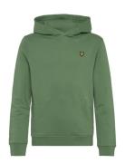 Pullover Hoodie Tops Sweat-shirts & Hoodies Hoodies Green Lyle & Scott